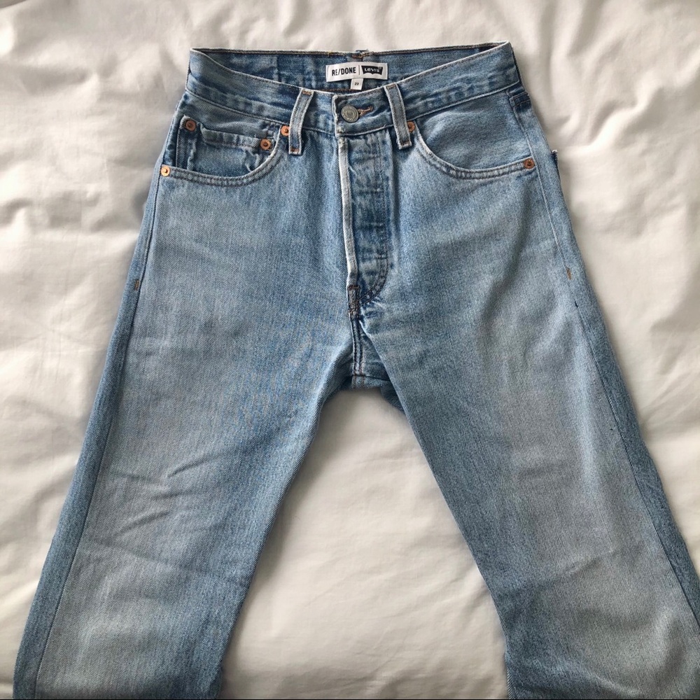 RE/DONE Vintage Levi’s 501s Light Wash